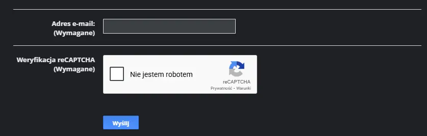 Wysyłanie formularza w celu zamazania domu w Google Maps Street View.